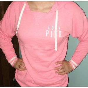 NWOT CUTE & COMFY PINK HOODIE, SIZE XS
